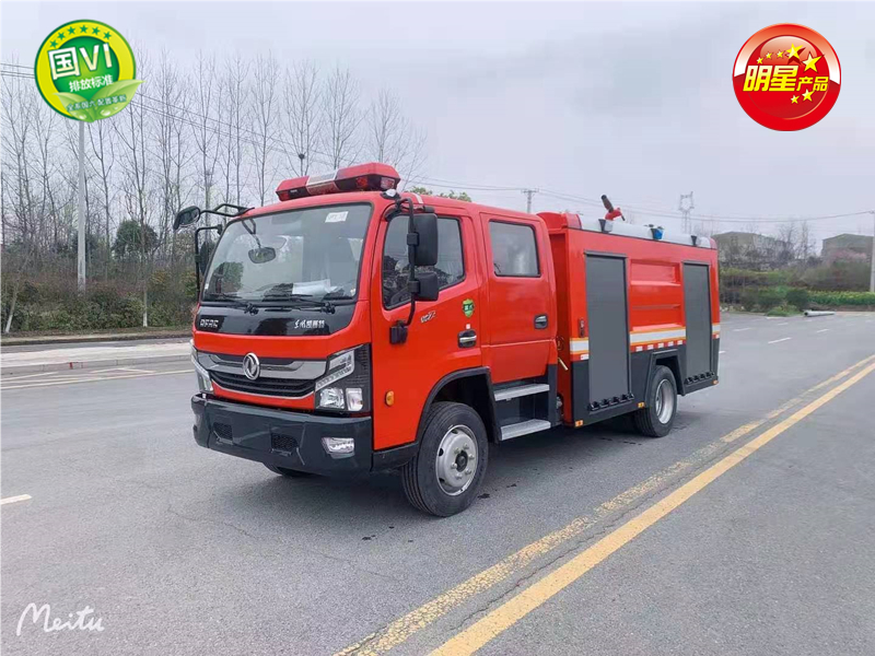 国六5吨东风水罐消防车